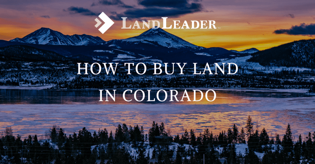 buying land in Colorado