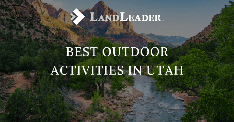A Graphic Displaying The Blog Title Of Best Outdoor Activities In Utah
