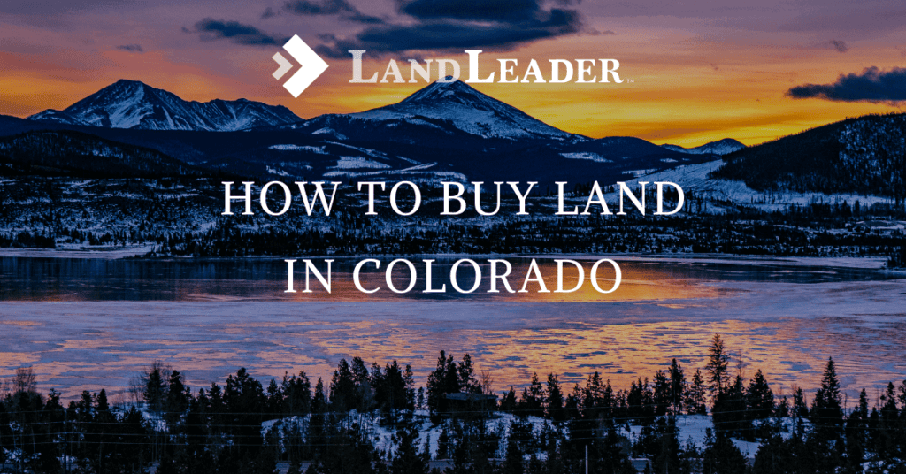 buy land in Colorado